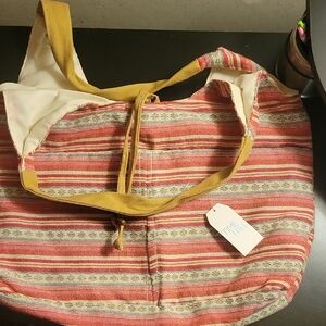 Time And Tru Striped Tote Bag